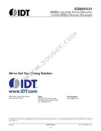 8431AMI-21LFT Datasheet Page 18