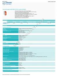 85102631 Datasheet Cover