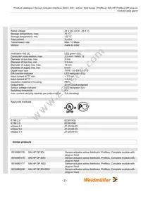 8516980179 Datasheet Page 2