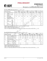 85354AK-01LFT Datasheet Page 6