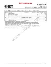 85354AK-01LFT Datasheet Page 7