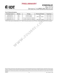 85354AK-01LFT Datasheet Page 18