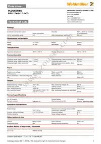 8536471001 Datasheet Page 2