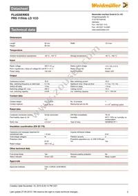 8536510000 Datasheet Page 2