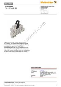 8536610000 Datasheet Cover