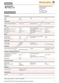 8556100000 Datasheet Page 2