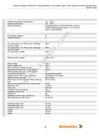 8561220000 Datasheet Page 2