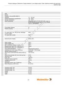 8561260000 Datasheet Page 2