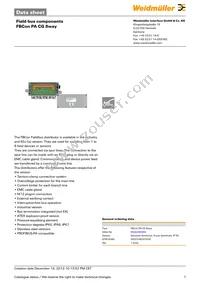 8564300000 Datasheet Cover