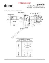 858012AKLFT Datasheet Page 14