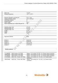 8582130000 Datasheet Page 2