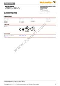 8596050000 Datasheet Page 3