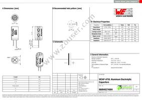 860040274004 Datasheet Cover