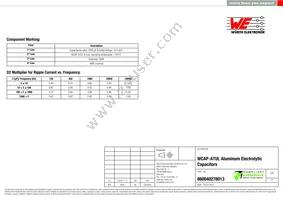 860040278013 Datasheet Page 2