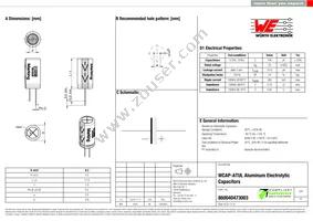 860040473003 Datasheet Cover