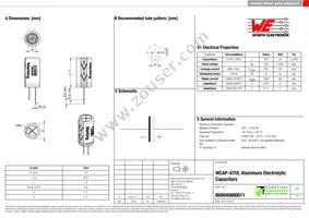 860040880011 Datasheet Cover