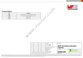 860080272004 Datasheet Page 2