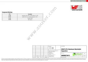 860080274013 Datasheet Page 2