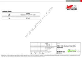 860080474010 Datasheet Page 2