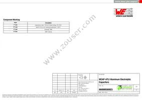 860080580023 Datasheet Page 2