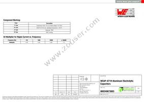 860240673003 Datasheet Page 2