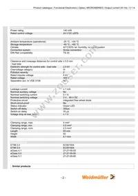 8607340000 Datasheet Page 2