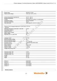 8607690000 Datasheet Page 2