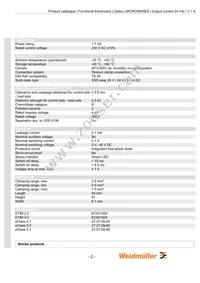 8607750000 Datasheet Page 2