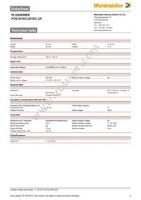 8610840000 Datasheet Page 2