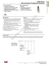 8631CGD2 Datasheet Cover