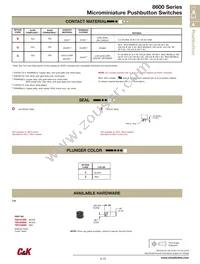 8631CGD2 Datasheet Page 3