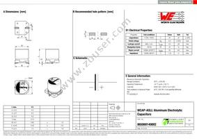 865060140002 Datasheet Cover