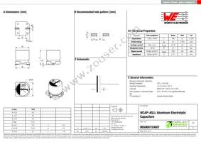 865060153007 Datasheet Cover