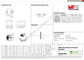 865090140002 Datasheet Cover