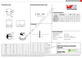 865090140003 Datasheet Cover