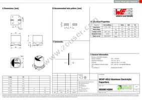 865090140004 Datasheet Cover