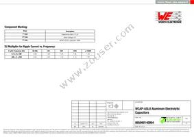 865090140004 Datasheet Page 2