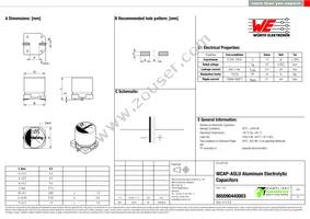 865090440003 Datasheet Cover