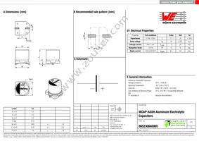 865230640005 Datasheet Cover