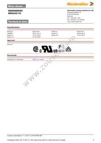 8690320000 Datasheet Page 3