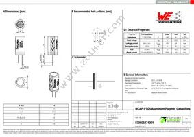 870025374001 Datasheet Cover