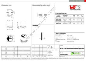 875075155003 Datasheet Cover