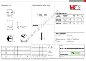 875075155004 Datasheet Cover