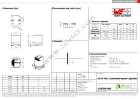 875075561005 Datasheet Cover