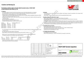 885012005001 Datasheet Page 5