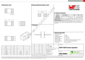 885012006001 Datasheet Cover