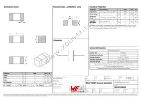 885342208004 Datasheet Cover