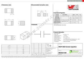 885352211001 Datasheet Cover