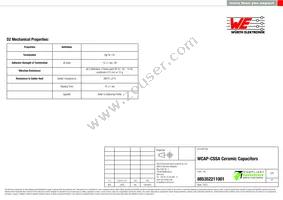 885352211001 Datasheet Page 2