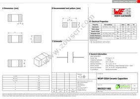 885352211002 Datasheet Cover